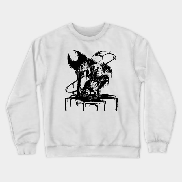 Bendy Crewneck Sweatshirt by Sikometholiy